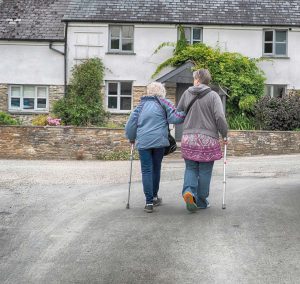 Lerryn Walking Back