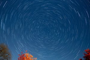 2nd PLACE Mike Lyne Moonlit Star Circles ISO 1000 F4.5 56 Secs X11