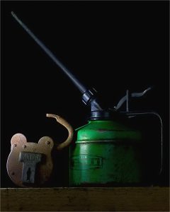 SILVER Paul Edwards The Rusty Padlock And The Oil Can