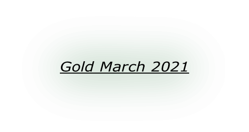 Gold March 2021