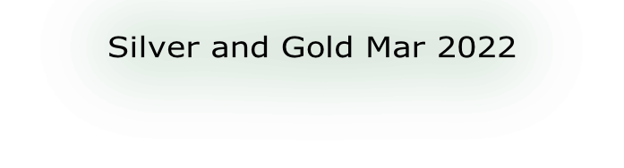 Silver and Gold Mar 2022